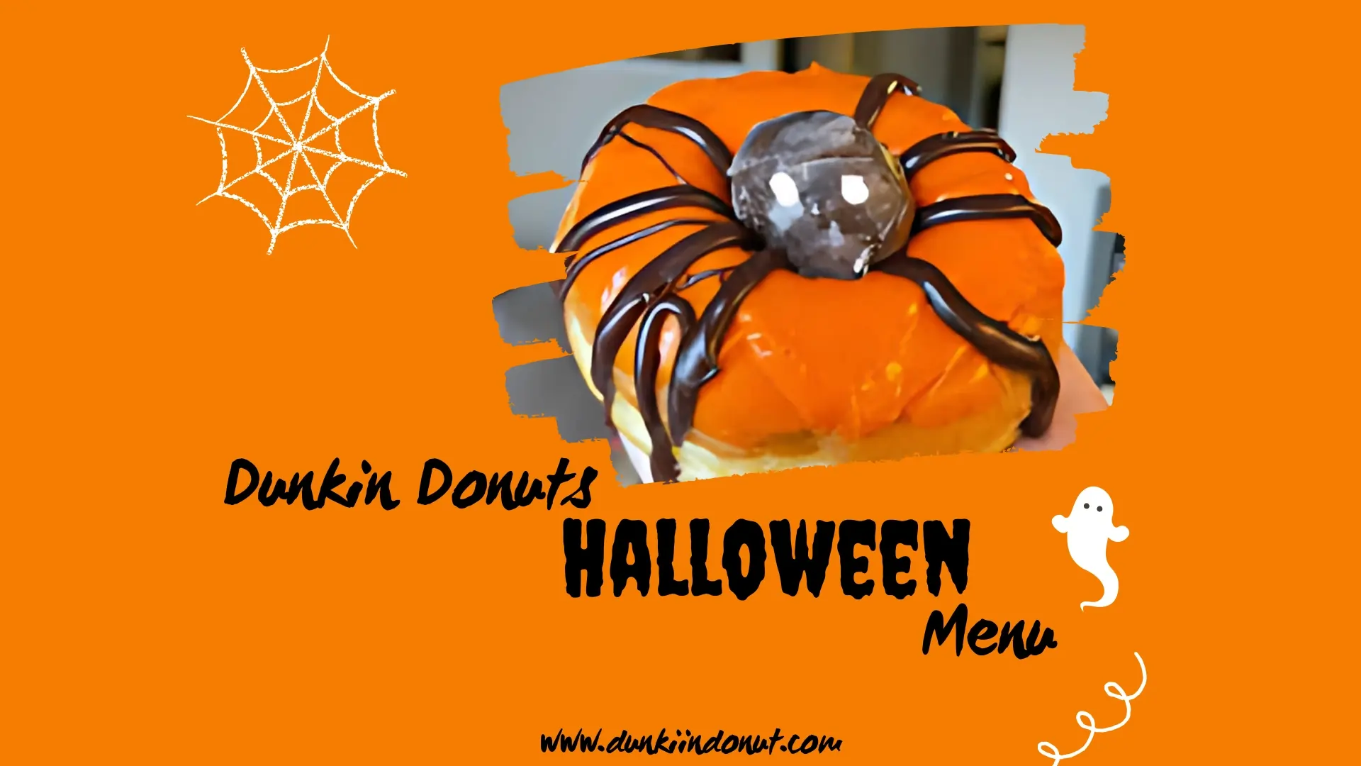 Dunkin Donuts Halloween Menu